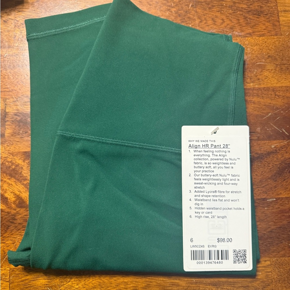 Lululemon Align High-Rise Pant 28”